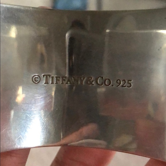 Authentic Tiffany and Co. silver cuff - Picture 4 of 4